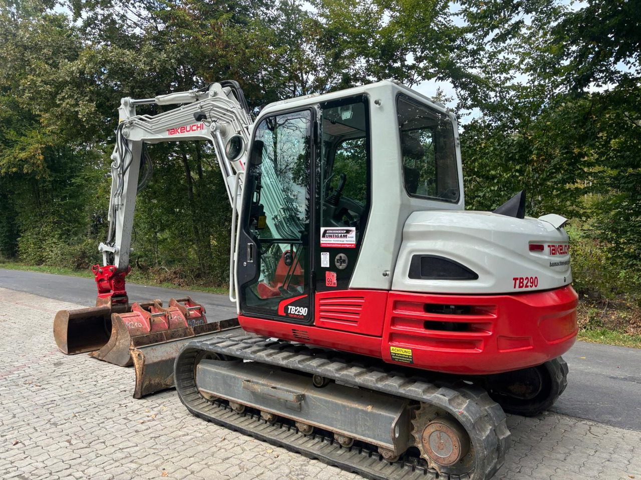 TAKEUCHI TB 290 - 미니 굴삭기 : 사진 5 TAKEUCHI TB 290 - 미니 굴삭기 : 사진 5