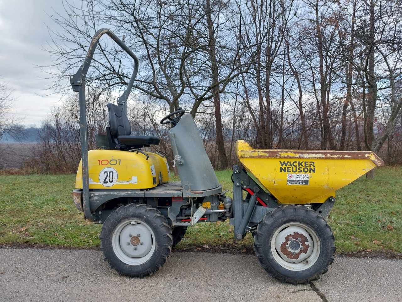 WACKER Neuson 1001 - 미니 덤프 : 사진 2 WACKER Neuson 1001 - 미니 덤프 : 사진 2
