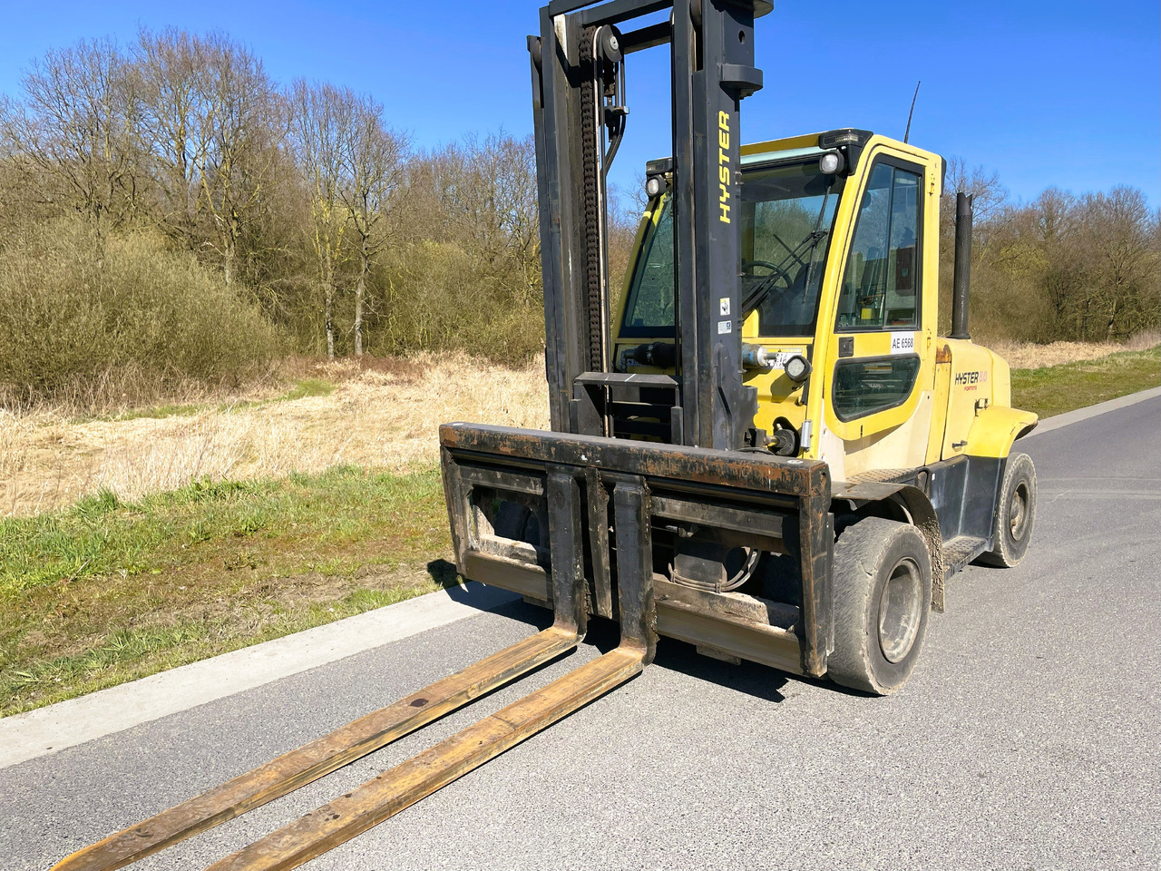 HYSTER h8.0ft-6 - 디젤 지게차 : 사진 3 HYSTER h8.0ft-6 - 디젤 지게차 : 사진 3
