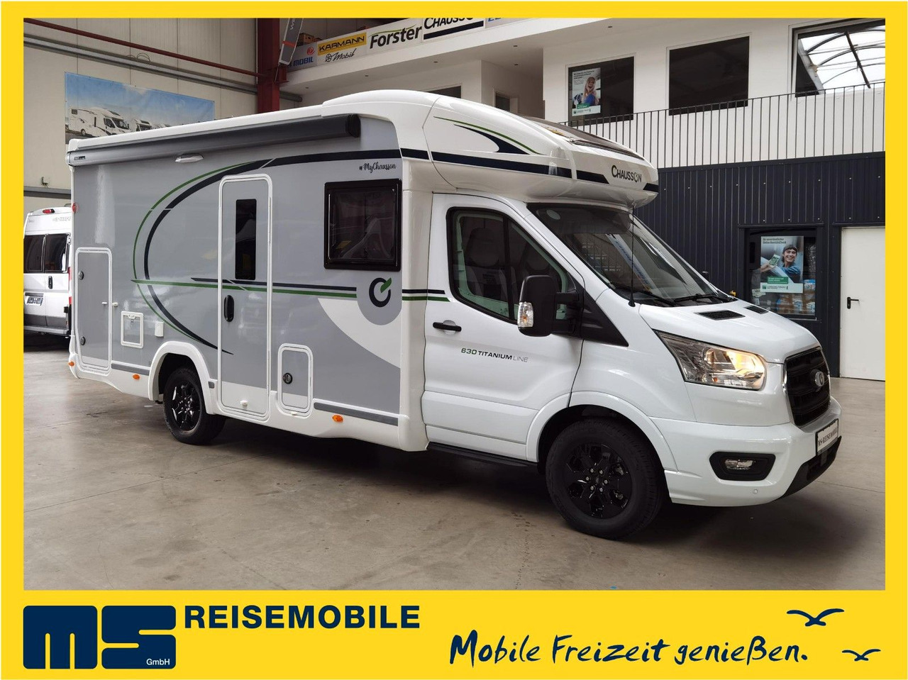 Chausson 630 TITANIUM / - 2026 - / EINZEL.- HUBBETTEN - 세미 통합 모터홈 : 사진 1 Chausson 630 TITANIUM / - 2026 - / EINZEL.- HUBBETTEN - 세미 통합 모터홈 : 사진 1