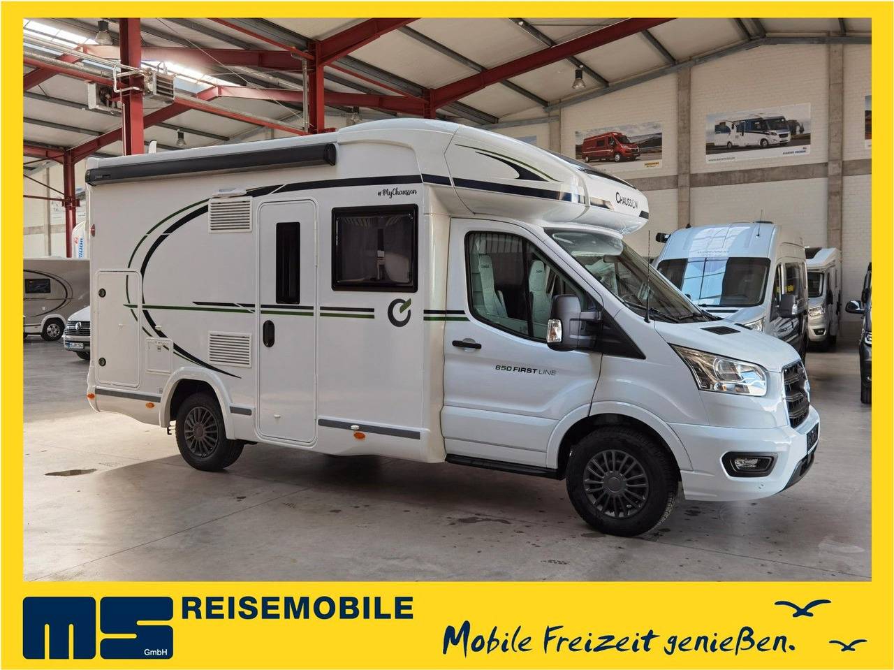 Chausson 650 FIRST LINE /-2025-/ARCTIC-PAKET/XXL- HUBBETT - 세미 통합 모터홈 : 사진 1 Chausson 650 FIRST LINE /-2025-/ARCTIC-PAKET/XXL- HUBBETT - 세미 통합 모터홈 : 사진 1