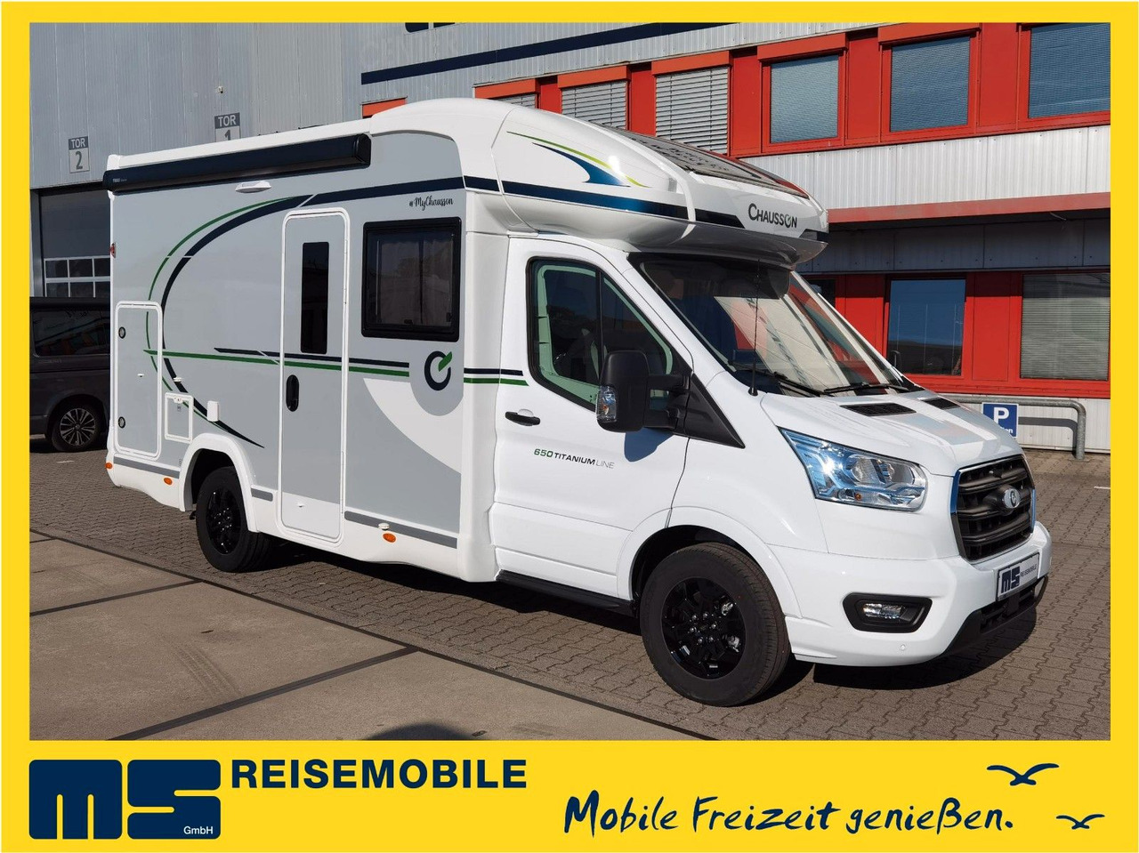 Chausson 650 TITANIUM / - 2026 - / 165PS - 8G. / HUBBETT - 세미 통합 모터홈 : 사진 1 Chausson 650 TITANIUM / - 2026 - / 165PS - 8G. / HUBBETT - 세미 통합 모터홈 : 사진 1