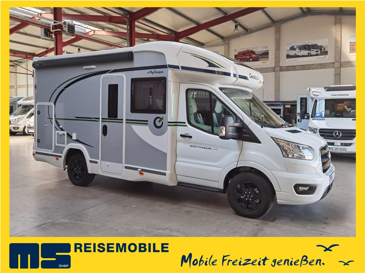 Chausson 650 TITANIUM / - 2026 - / NUR 6.39 M. / HUBBETT - 세미 통합 모터홈 : 사진 1 Chausson 650 TITANIUM / - 2026 - / NUR 6.39 M. / HUBBETT - 세미 통합 모터홈 : 사진 1