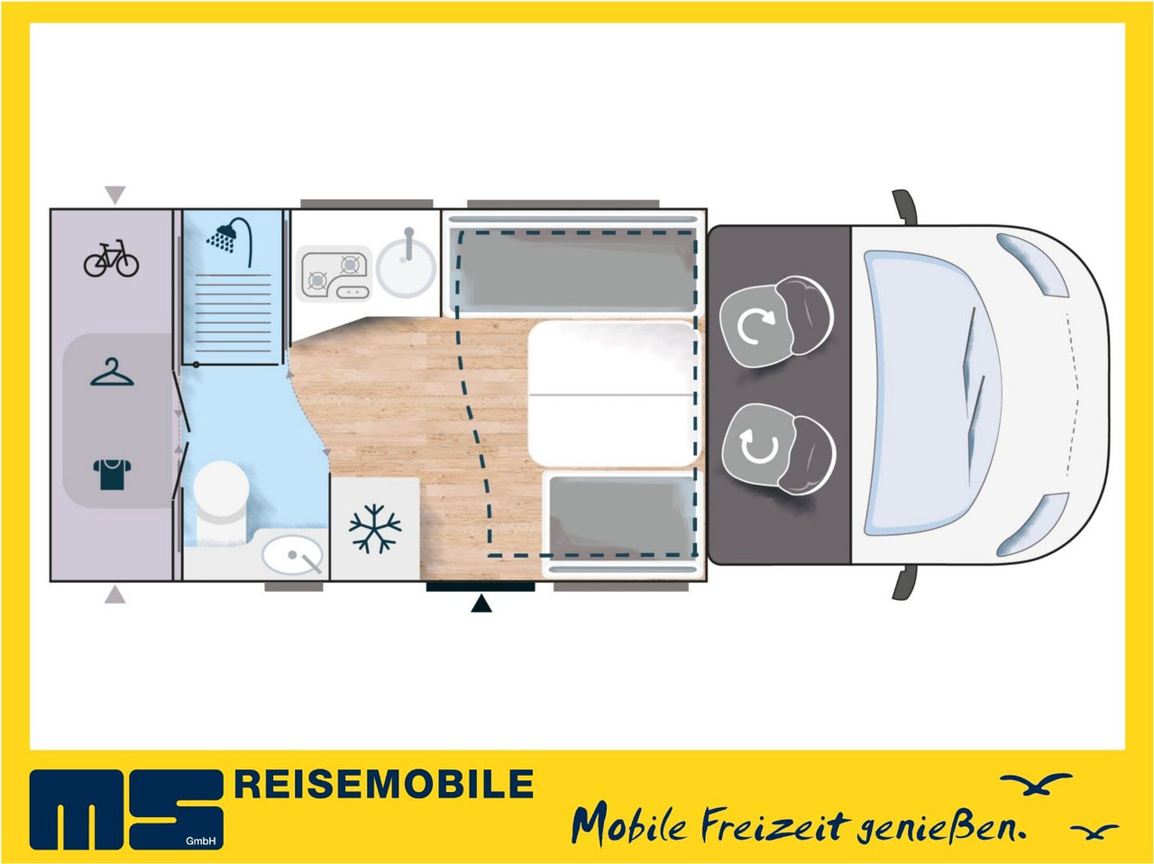 Chausson 650 TITANIUM / - 2026 - / NUR 6.39 M. / HUBBETT - 세미 통합 모터홈 : 사진 2 Chausson 650 TITANIUM / - 2026 - / NUR 6.39 M. / HUBBETT - 세미 통합 모터홈 : 사진 2