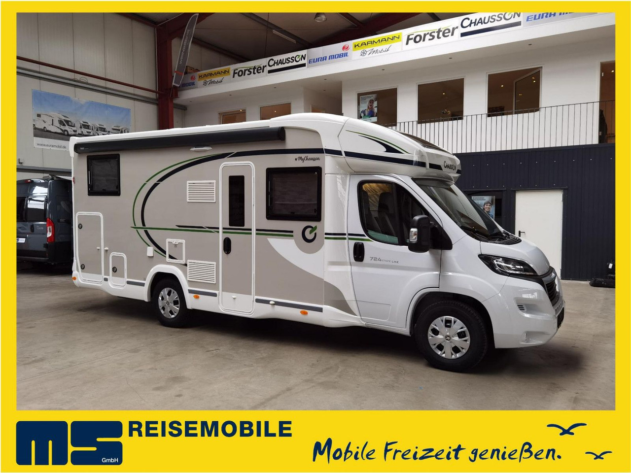 Chausson 724 ETAPE - LINE /140PS /ZUBEHÖR & CONNECT PAKET - 세미 통합 모터홈 : 사진 1 Chausson 724 ETAPE - LINE /140PS /ZUBEHÖR & CONNECT PAKET - 세미 통합 모터홈 : 사진 1