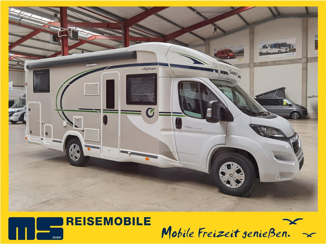 Chausson 724 ETAPE - LINE / 140PS /ZUBHÖR & CONNECT-PAKET - 세미 통합 모터홈 : 사진 1 Chausson 724 ETAPE - LINE / 140PS /ZUBHÖR & CONNECT-PAKET - 세미 통합 모터홈 : 사진 1