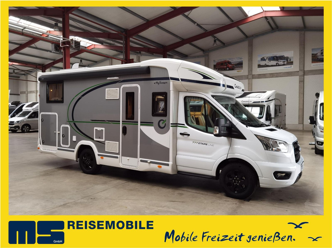 Chausson 777 ETAPE LINE / -2025- / HUBBETT & EINZELBETTEN - 세미 통합 모터홈 : 사진 1 Chausson 777 ETAPE LINE / -2025- / HUBBETT & EINZELBETTEN - 세미 통합 모터홈 : 사진 1