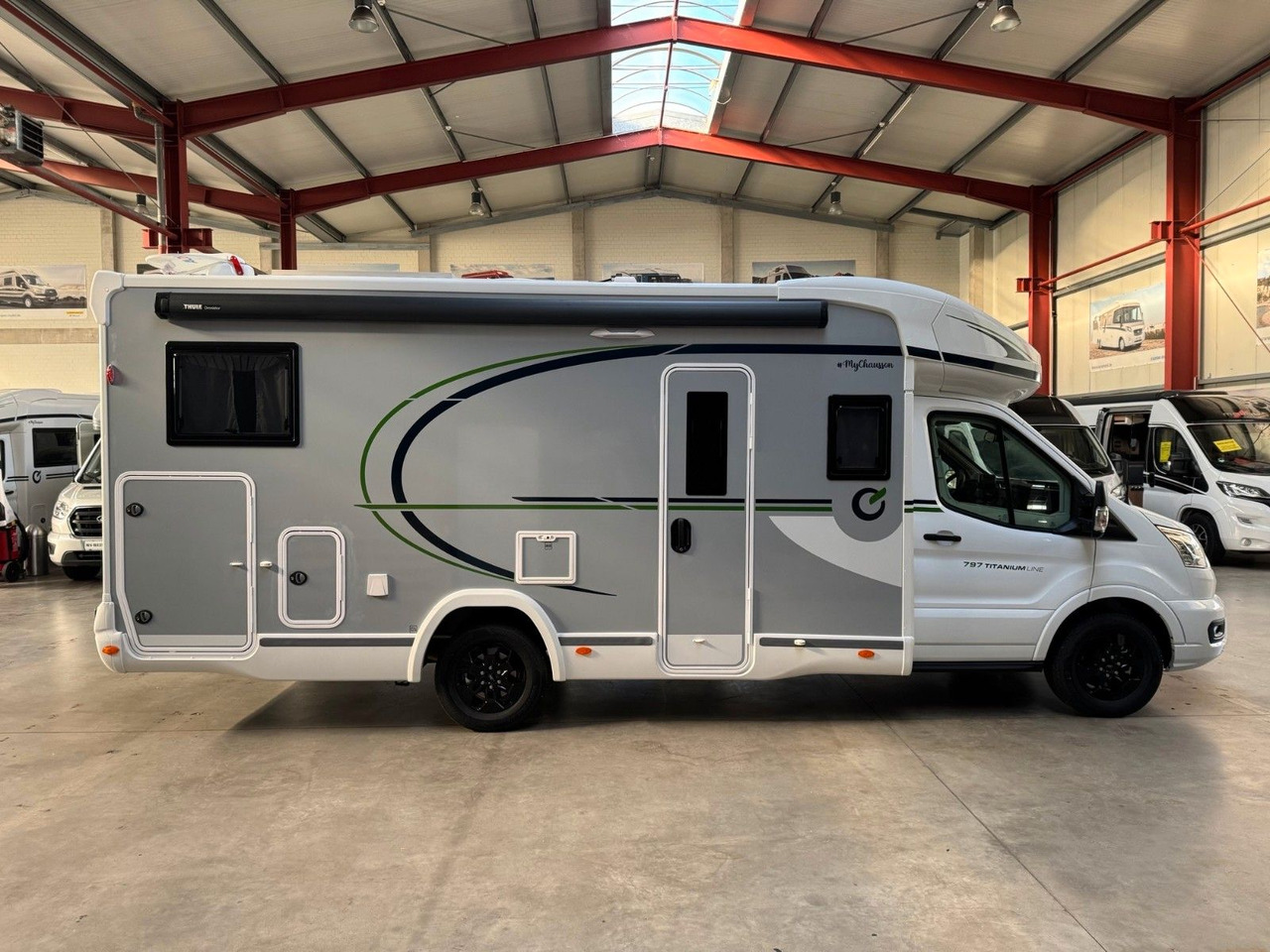 Chausson 797 TITANIUM /-2026- / 4.1T. / ALDEN SAT- ANLAGE - 세미 통합 모터홈 : 사진 5 Chausson 797 TITANIUM /-2026- / 4.1T. / ALDEN SAT- ANLAGE - 세미 통합 모터홈 : 사진 5