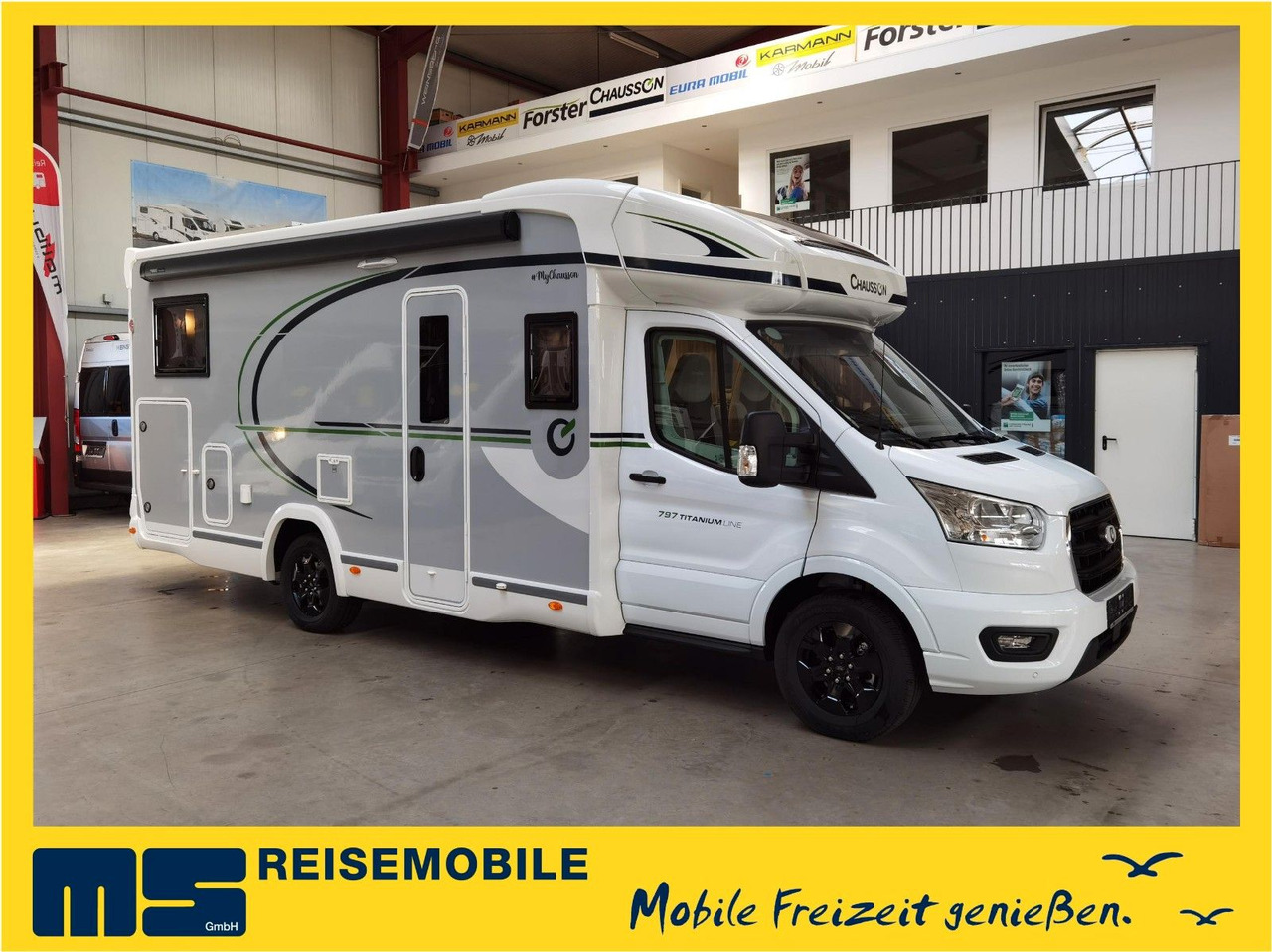 Chausson 797 TITANIUM / - 2026 - / EINZELBETTEN & HUBBETT - 세미 통합 모터홈 : 사진 1 Chausson 797 TITANIUM / - 2026 - / EINZELBETTEN & HUBBETT - 세미 통합 모터홈 : 사진 1