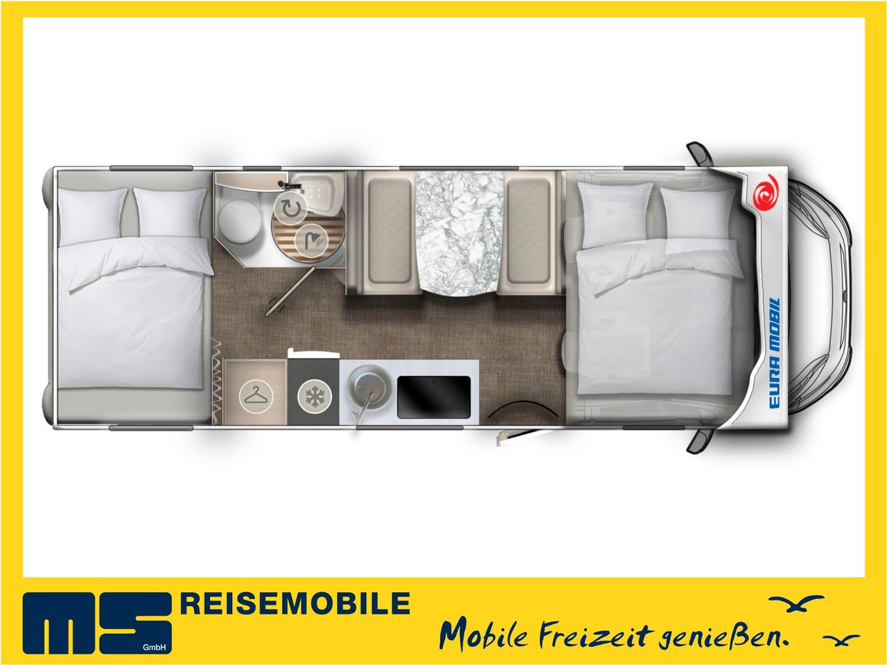Eura Mobil ACTIVA ONE 690 HB / 180PS-40H MAXI/ PANORAMADACH - 알코브 모터홈 : 사진 2 Eura Mobil ACTIVA ONE 690 HB / 180PS-40H MAXI/ PANORAMADACH - 알코브 모터홈 : 사진 2