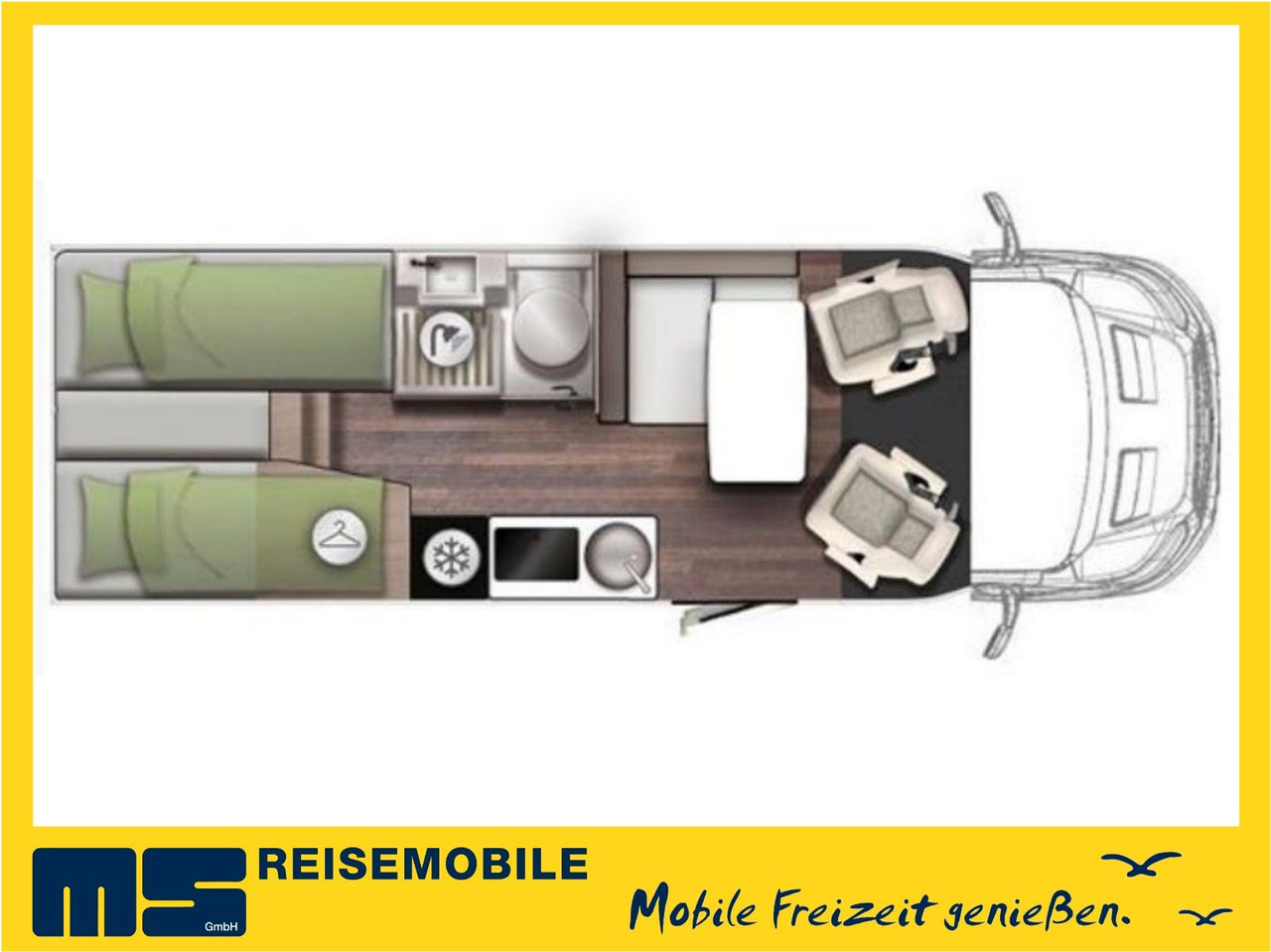 HYMER / ERIBA / HYMERCAR EXSIS T 588 / SAT / AHK / NAVI / EINZELBETTEN - 세미 통합 모터홈 : 사진 2 HYMER / ERIBA / HYMERCAR EXSIS T 588 / SAT / AHK / NAVI / EINZELBETTEN - 세미 통합 모터홈 : 사진 2