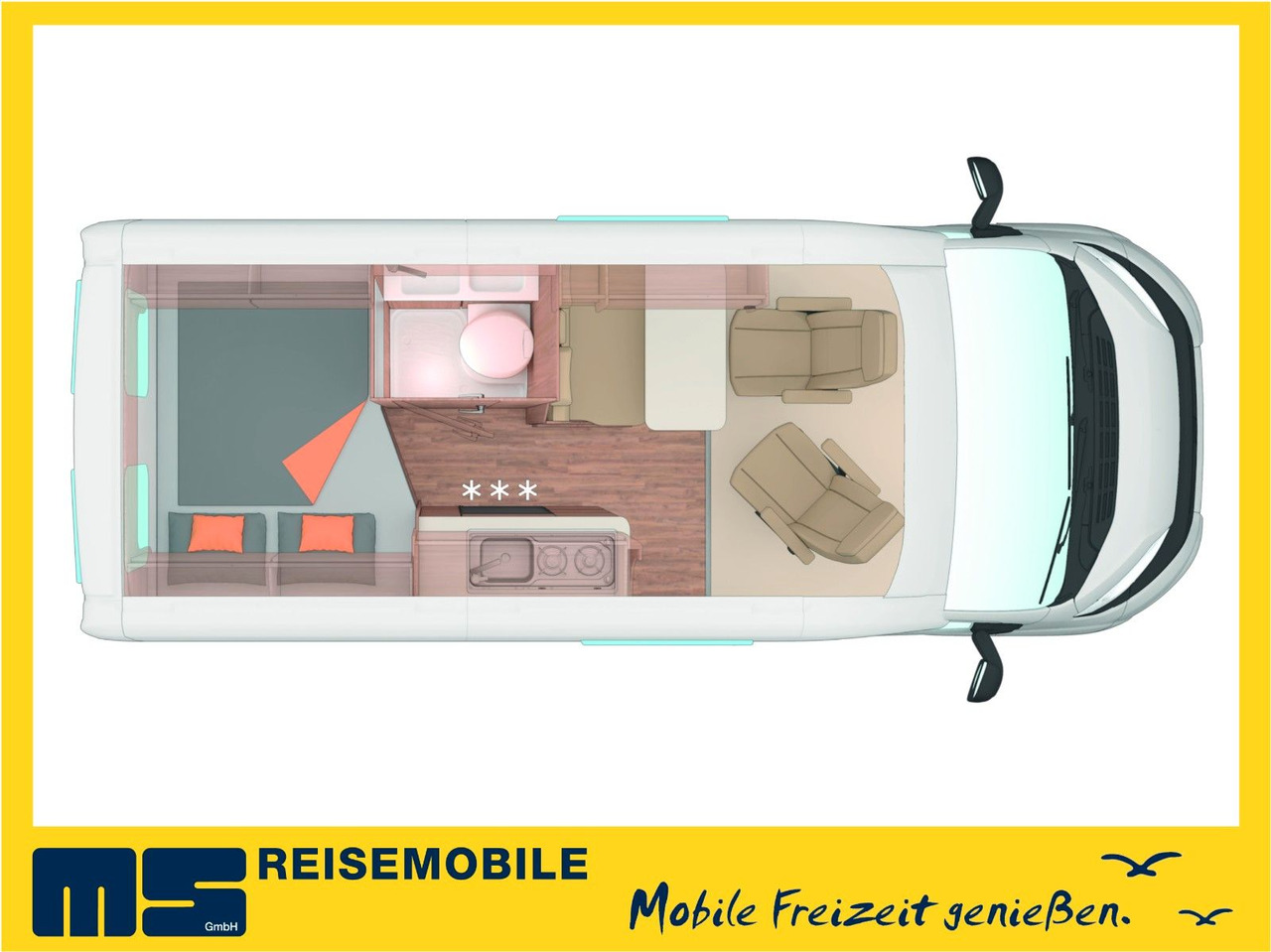 Weinsberg CARABUS GREY 540 MQ - EDITION FIRE /-2026-/140PS - 캠핑 밴 : 사진 2 Weinsberg CARABUS GREY 540 MQ - EDITION FIRE /-2026-/140PS - 캠핑 밴 : 사진 2