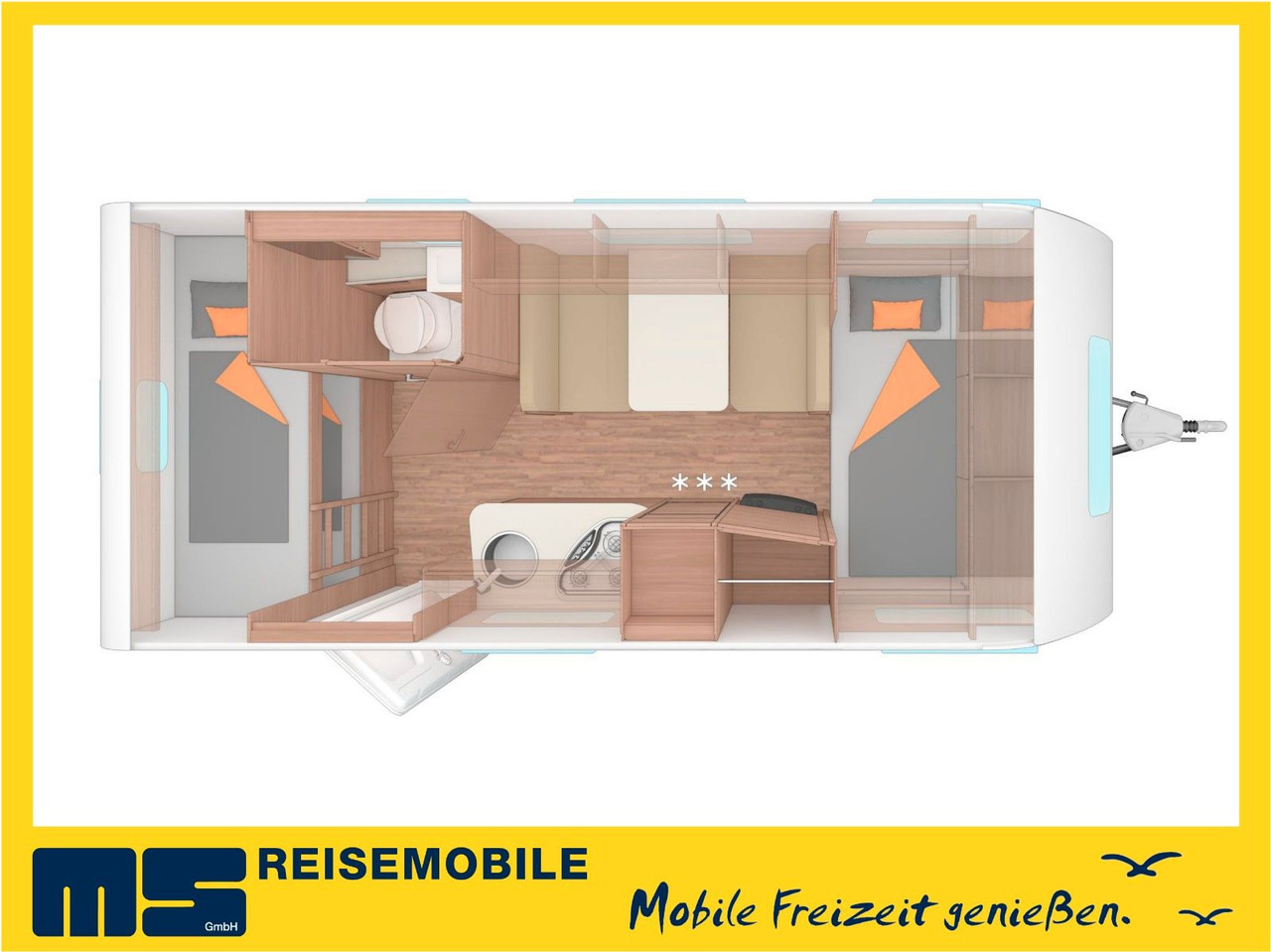 Weinsberg CARAONE 480 QDK / -2026-/ ADVANCED & SMART PAKET - 캐러밴 : 사진 2 Weinsberg CARAONE 480 QDK / -2026-/ ADVANCED & SMART PAKET - 캐러밴 : 사진 2