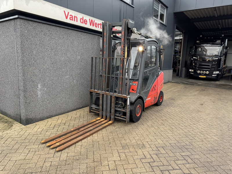 Linde H30T-01 Duplo 365 Sideshift / Vorkversteller LPG 2012 - LPG 지게차 : 사진 3 Linde H30T-01 Duplo 365 Sideshift / Vorkversteller LPG 2012 - LPG 지게차 : 사진 3