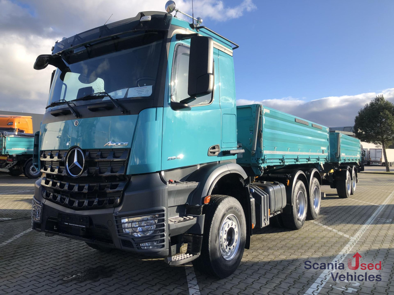 MERCEDES-BENZ Arocs 2648 / Komplettzug - 덤프트럭 : 사진 1 MERCEDES-BENZ Arocs 2648 / Komplettzug - 덤프트럭 : 사진 1