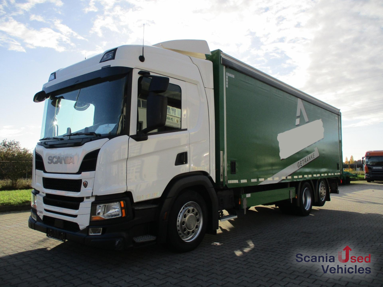SCANIA P 320 B6x2*4LB Getränkeaufbau mit Lbw. / Full Air - 음료 트럭 : 사진 1 SCANIA P 320 B6x2*4LB Getränkeaufbau mit Lbw. / Full Air - 음료 트럭 : 사진 1