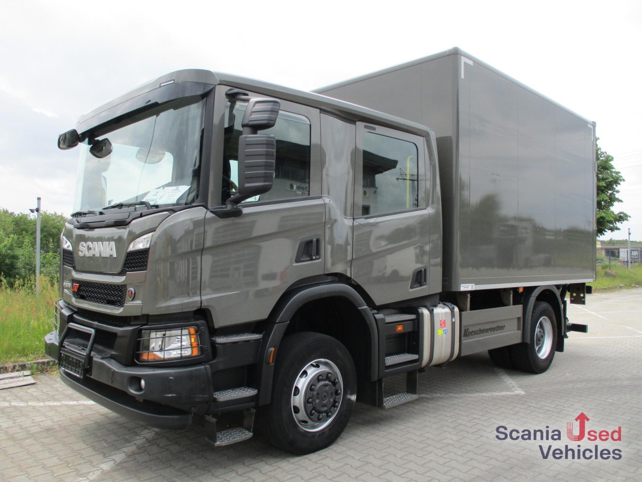 SCANIA P 370 B4x4HA Koffer mit Lbw. - 박스 트럭 : 사진 1 SCANIA P 370 B4x4HA Koffer mit Lbw. - 박스 트럭 : 사진 1