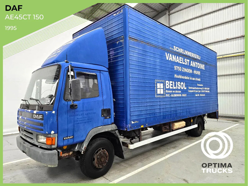 DAF AE45CT 150/ LAMMES - BLATT - SPRING / DHOLLANDIA - 박스 트럭 : 사진 1 DAF AE45CT 150/ LAMMES - BLATT - SPRING / DHOLLANDIA - 박스 트럭 : 사진 1