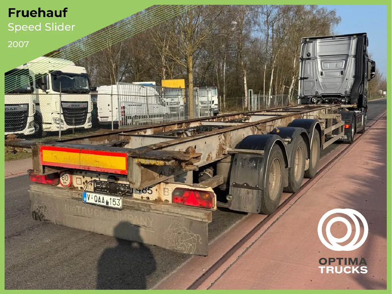 Fruehauf Containertransport - 컨테이너 운반 장치/ 스와프 보디 세미 트레일러 : 사진 1 Fruehauf Containertransport - 컨테이너 운반 장치/ 스와프 보디 세미 트레일러 : 사진 1