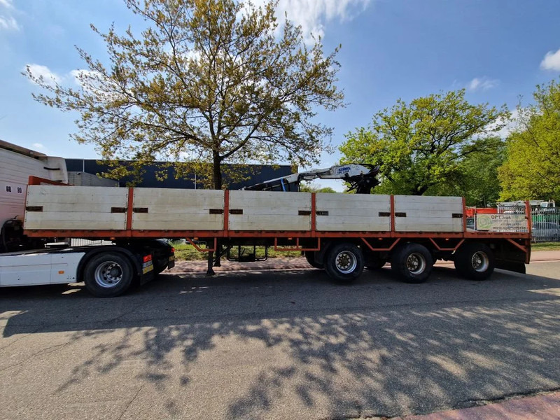Pacton 3 AS / ROLKRAAN KENNIS TYPE 14.000 / FREINS TAMBOURS / DRUM BRAKES - 드롭사이드/ 플랫베드 세미 트레일러 : 사진 4 Pacton 3 AS / ROLKRAAN KENNIS TYPE 14.000 / FREINS TAMBOURS / DRUM BRAKES - 드롭사이드/ 플랫베드 세미 트레일러 : 사진 4