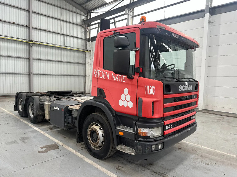 Scania P114-340 G 6x2-6x4 / compresseur - compressor / EURO 2 - 트랙터 유닛 : 사진 5 Scania P114-340 G 6x2-6x4 / compresseur - compressor / EURO 2 - 트랙터 유닛 : 사진 5