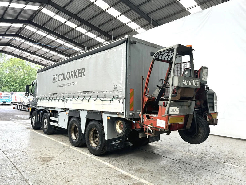 Volvo FM 400 8x4 with MANITOU 3D Lift - 커튼사이더 트럭, 크레인 트럭 : 사진 3 Volvo FM 400 8x4 with MANITOU 3D Lift - 커튼사이더 트럭, 크레인 트럭 : 사진 3