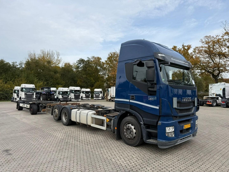 Krone AZ BDF clean chassis airsuspension BPW axle - 컨테이너 운반 장치/ 스와프 보디 트레일러 : 사진 1 Krone AZ BDF clean chassis airsuspension BPW axle - 컨테이너 운반 장치/ 스와프 보디 트레일러 : 사진 1