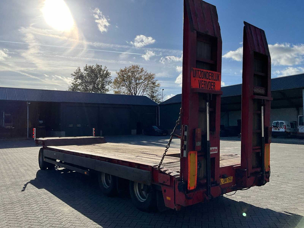 1994 NOOTEBOOM ASD-28 LOW LOADER - 세미 트레일러 : 사진 4 1994 NOOTEBOOM ASD-28 LOW LOADER - 세미 트레일러 : 사진 4