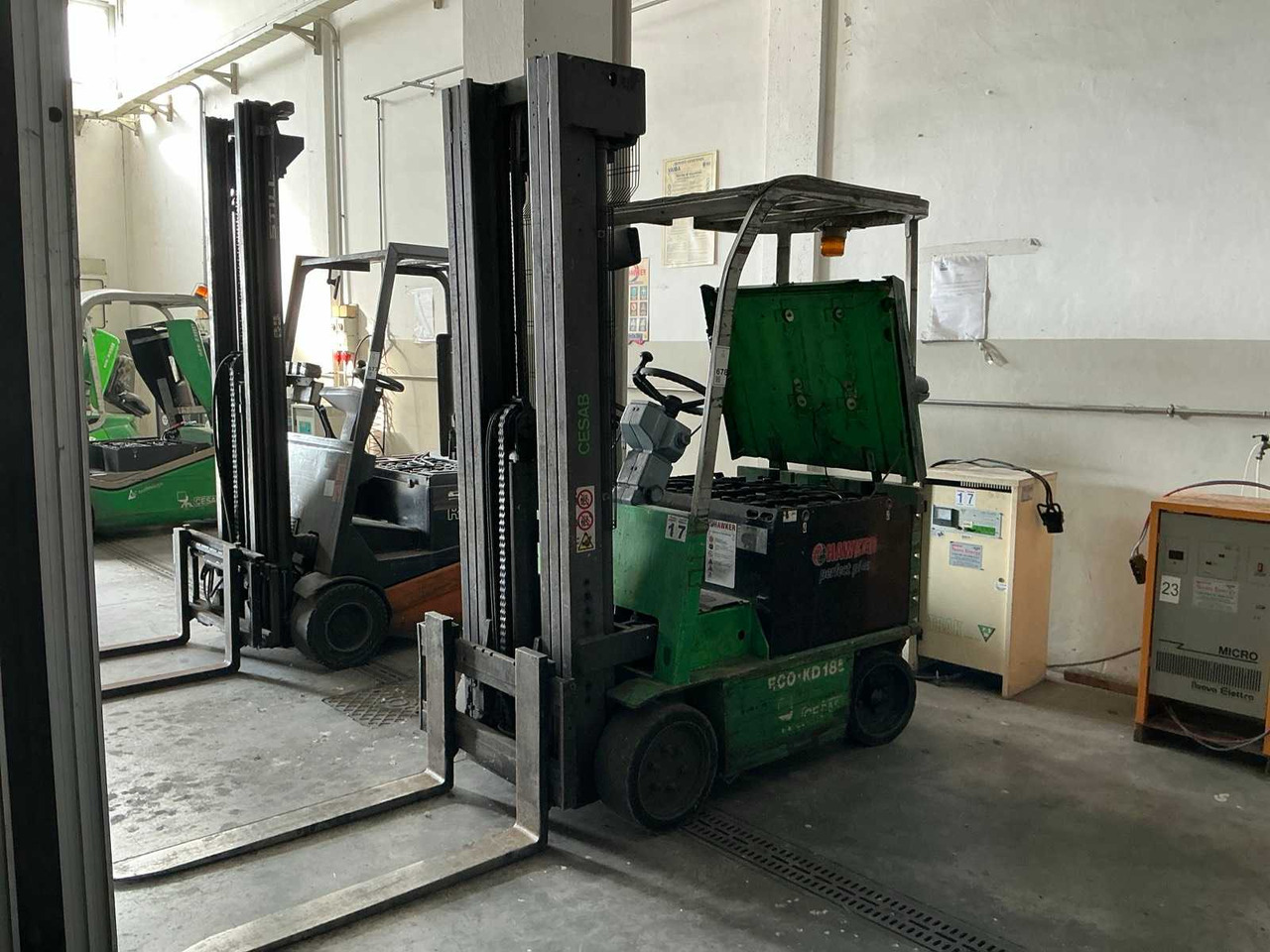 1996 - CESAB ECO - DK 185 - FORKLIFT - 지게차 : 사진 1 1996 - CESAB ECO - DK 185 - FORKLIFT - 지게차 : 사진 1