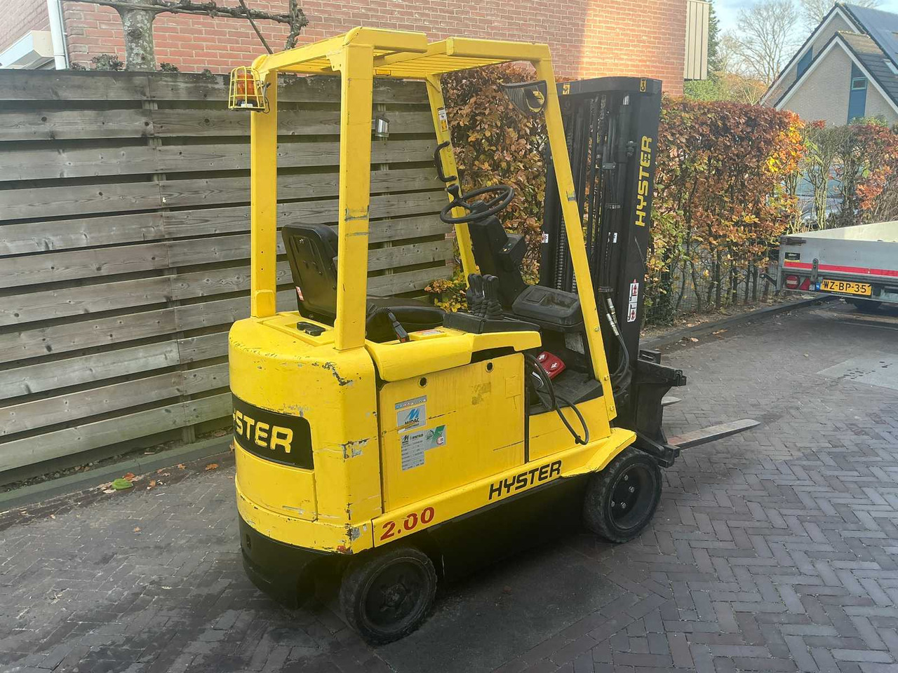 1996 HYSTER E2.00XMS FORKLIFT TRUCK - 지게차 : 사진 2 1996 HYSTER E2.00XMS FORKLIFT TRUCK - 지게차 : 사진 2