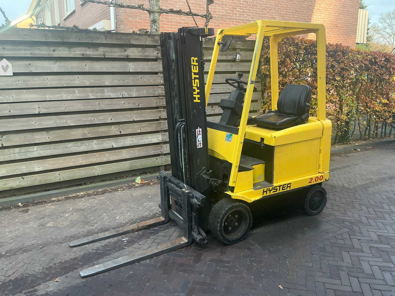 1996 HYSTER E2.00XMS FORKLIFT TRUCK - 지게차 : 사진 1 1996 HYSTER E2.00XMS FORKLIFT TRUCK - 지게차 : 사진 1