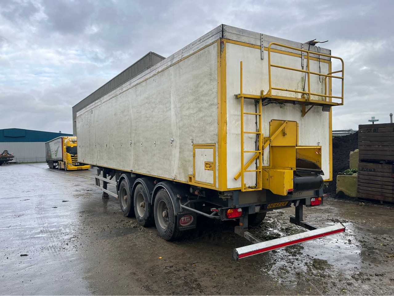 2001 HAPPY TRAILER SK40 HOPPER TRAILER - 세미 트레일러 : 사진 5 2001 HAPPY TRAILER SK40 HOPPER TRAILER - 세미 트레일러 : 사진 5