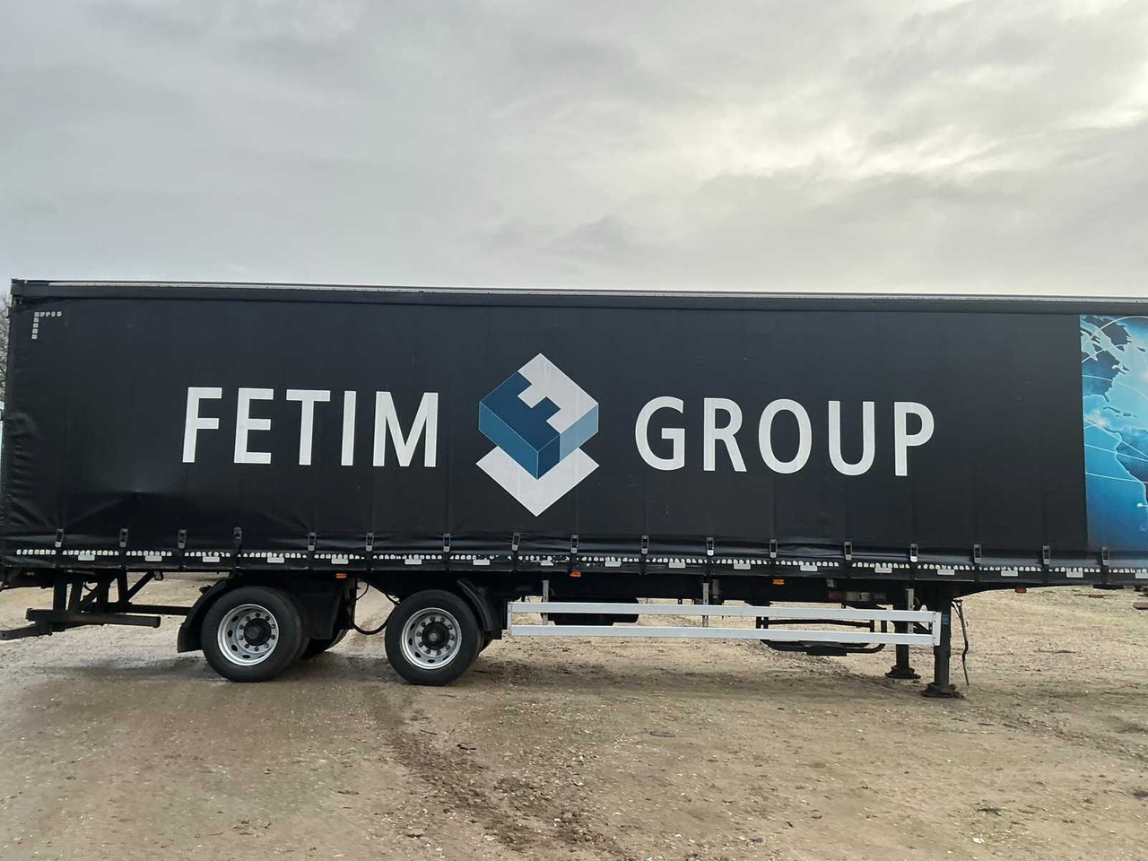 2001 PACTON T2-001 TAUTLINER SEMI-TRAILER - 세미 트레일러 : 사진 4 2001 PACTON T2-001 TAUTLINER SEMI-TRAILER - 세미 트레일러 : 사진 4