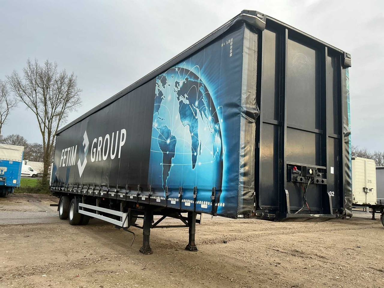 2001 PACTON T2-001 TAUTLINER SEMI-TRAILER - 세미 트레일러 : 사진 3 2001 PACTON T2-001 TAUTLINER SEMI-TRAILER - 세미 트레일러 : 사진 3