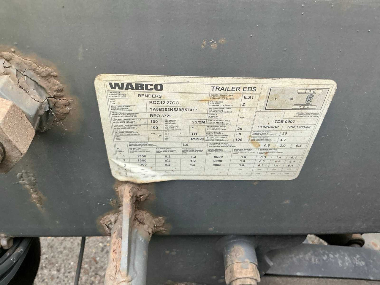 세미 트레일러 2005 RENDERS ROC 12 27CC CONTAINER CHASSIS SEMI-TRAILER : 사진 13 세미 트레일러 2005 RENDERS ROC 12 27CC CONTAINER CHASSIS SEMI-TRAILER : 사진 13