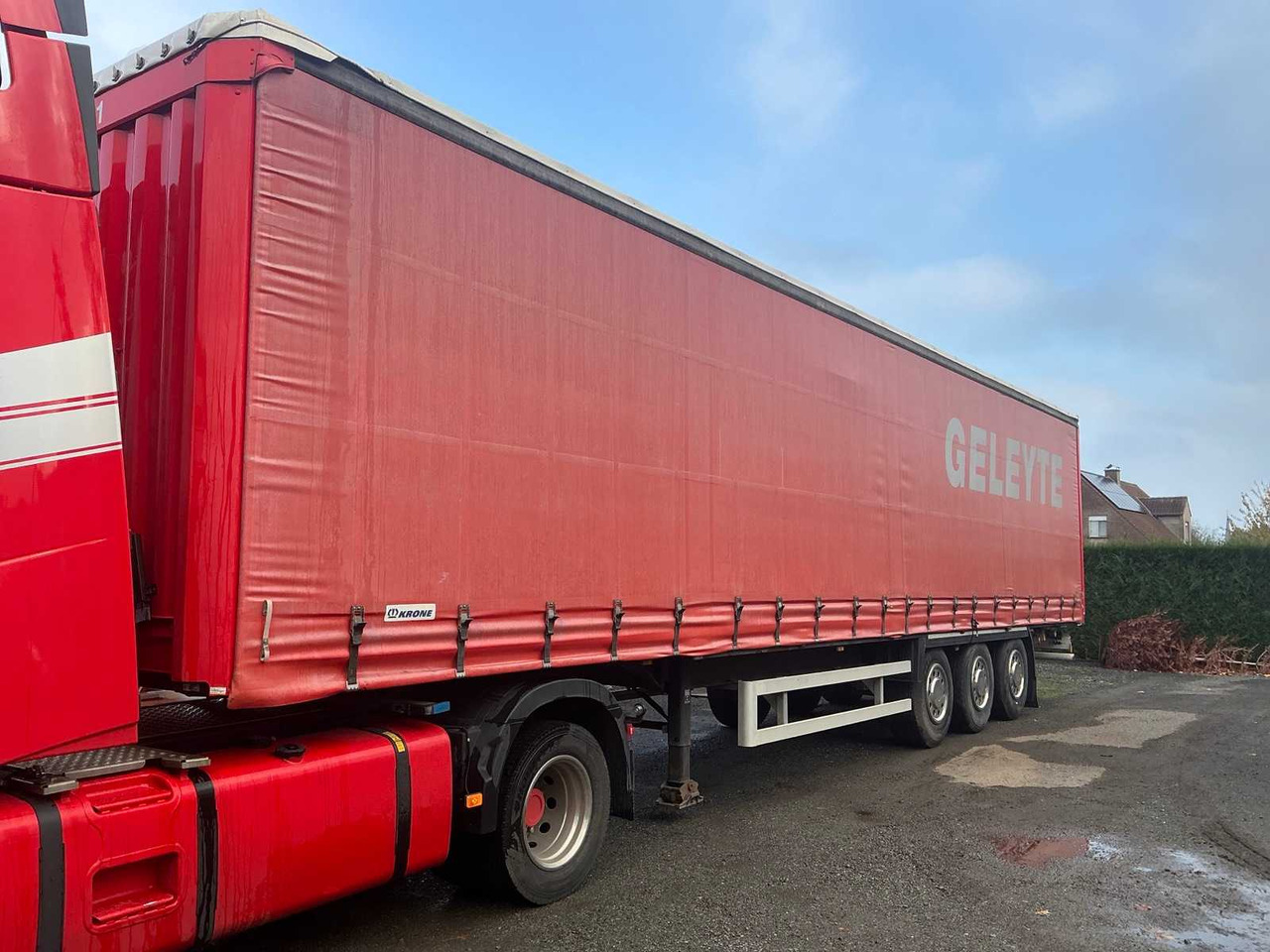 2008 KRONE SD-27 SEMI-TRAILER KRONE - 세미 트레일러 : 사진 1 2008 KRONE SD-27 SEMI-TRAILER KRONE - 세미 트레일러 : 사진 1