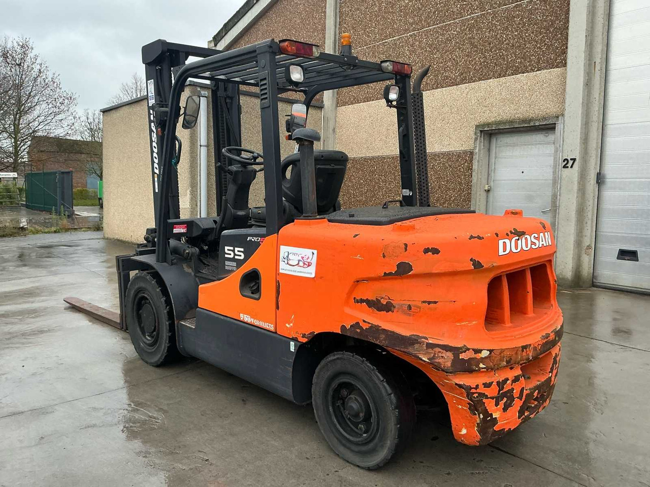 2012 DOOSAN D55C FORKLIFT - 지게차 : 사진 4 2012 DOOSAN D55C FORKLIFT - 지게차 : 사진 4