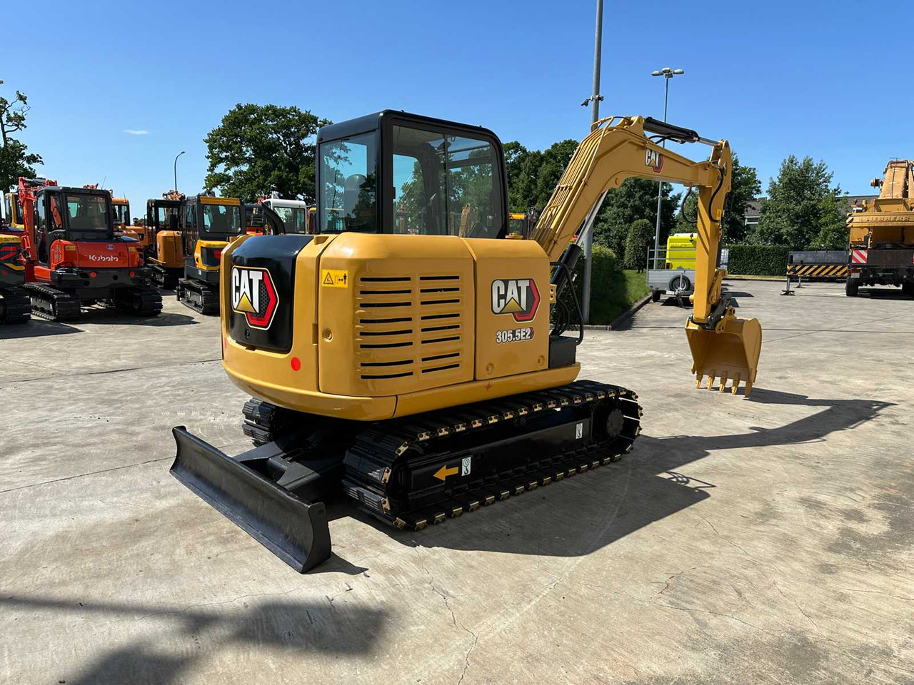 Caterpillar 305.5E2 - 크롤러 굴삭기 : 사진 4 Caterpillar 305.5E2 - 크롤러 굴삭기 : 사진 4