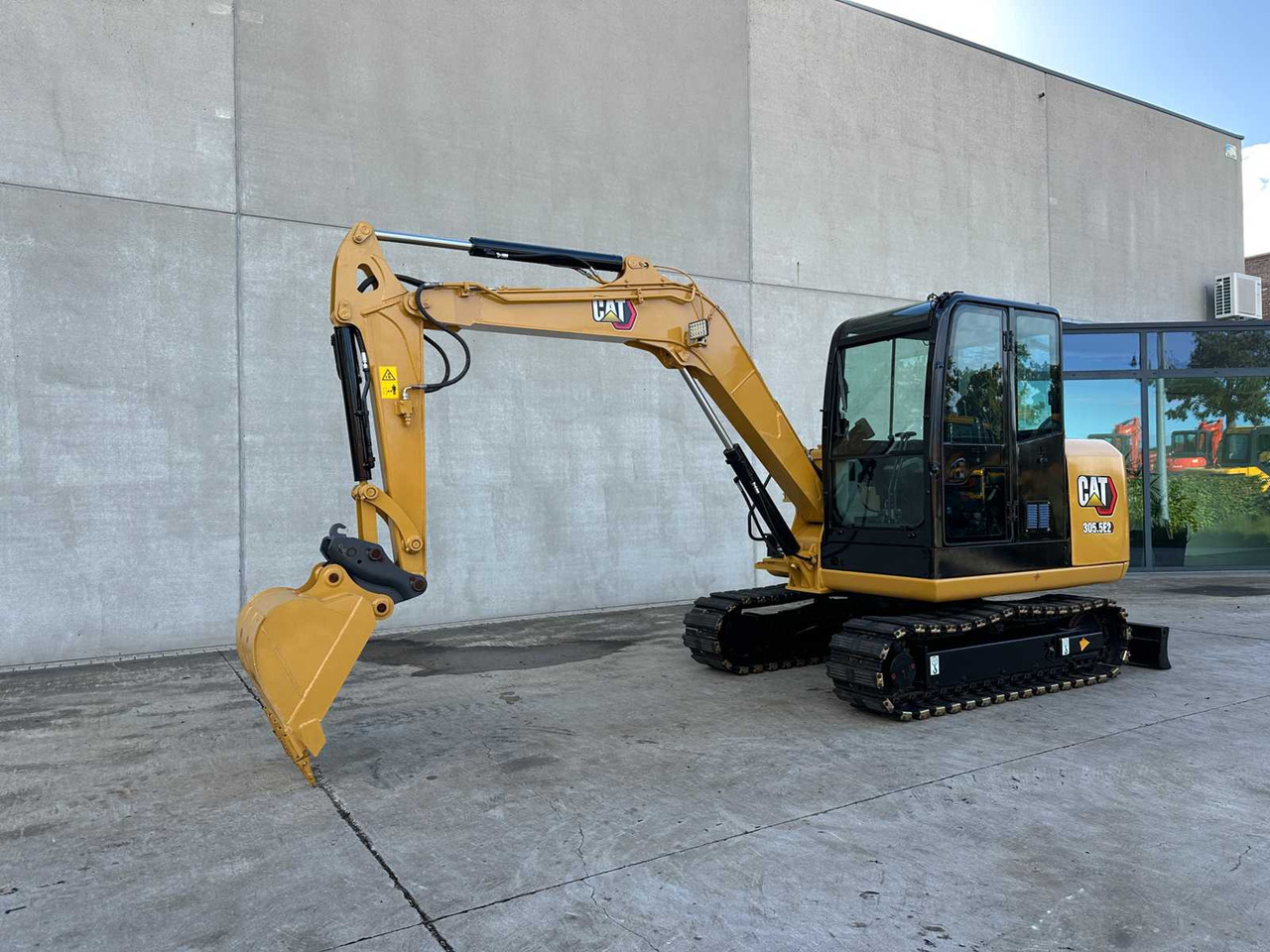 Caterpillar 305.5 - 크롤러 굴삭기 : 사진 1 Caterpillar 305.5 - 크롤러 굴삭기 : 사진 1