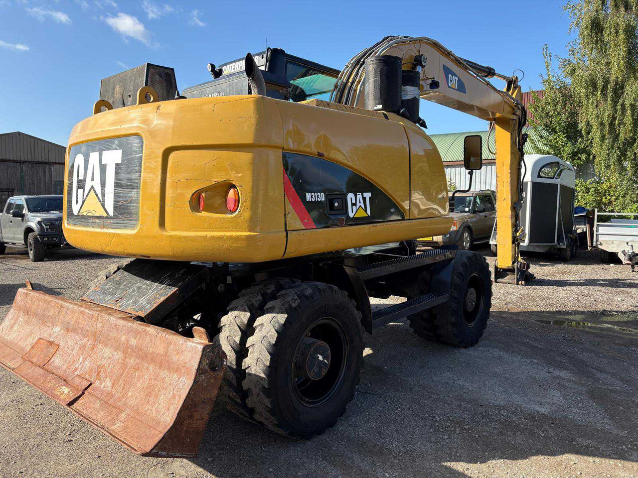 Caterpillar M313D - 크롤러 굴삭기 : 사진 4 Caterpillar M313D - 크롤러 굴삭기 : 사진 4