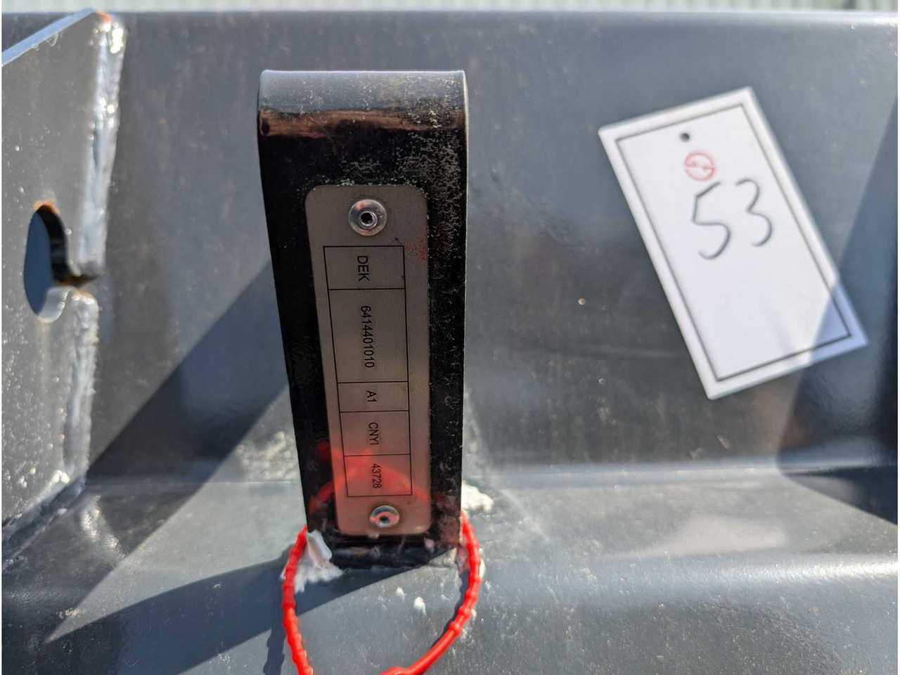 DEKPOL STEEL SP. Z.O.O. LOADING BUCKET WITH TEETH - AS - 1850 MM - 0.80 CBM - 휠 로더 : 사진 2 DEKPOL STEEL SP. Z.O.O. LOADING BUCKET WITH TEETH - AS - 1850 MM - 0.80 CBM - 휠 로더 : 사진 2