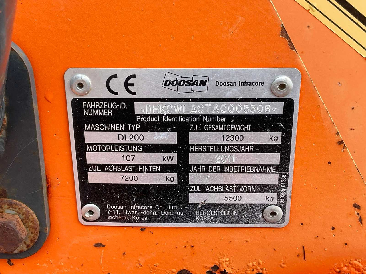 휠 로더 Doosan : 사진 36 휠 로더 Doosan : 사진 36