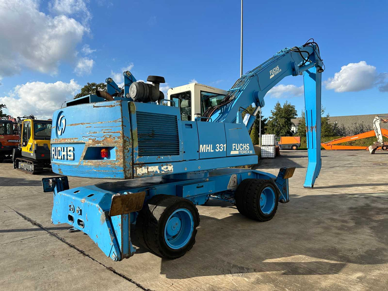 Fuchs MHL331 - 크레인 : 사진 4 Fuchs MHL331 - 크레인 : 사진 4