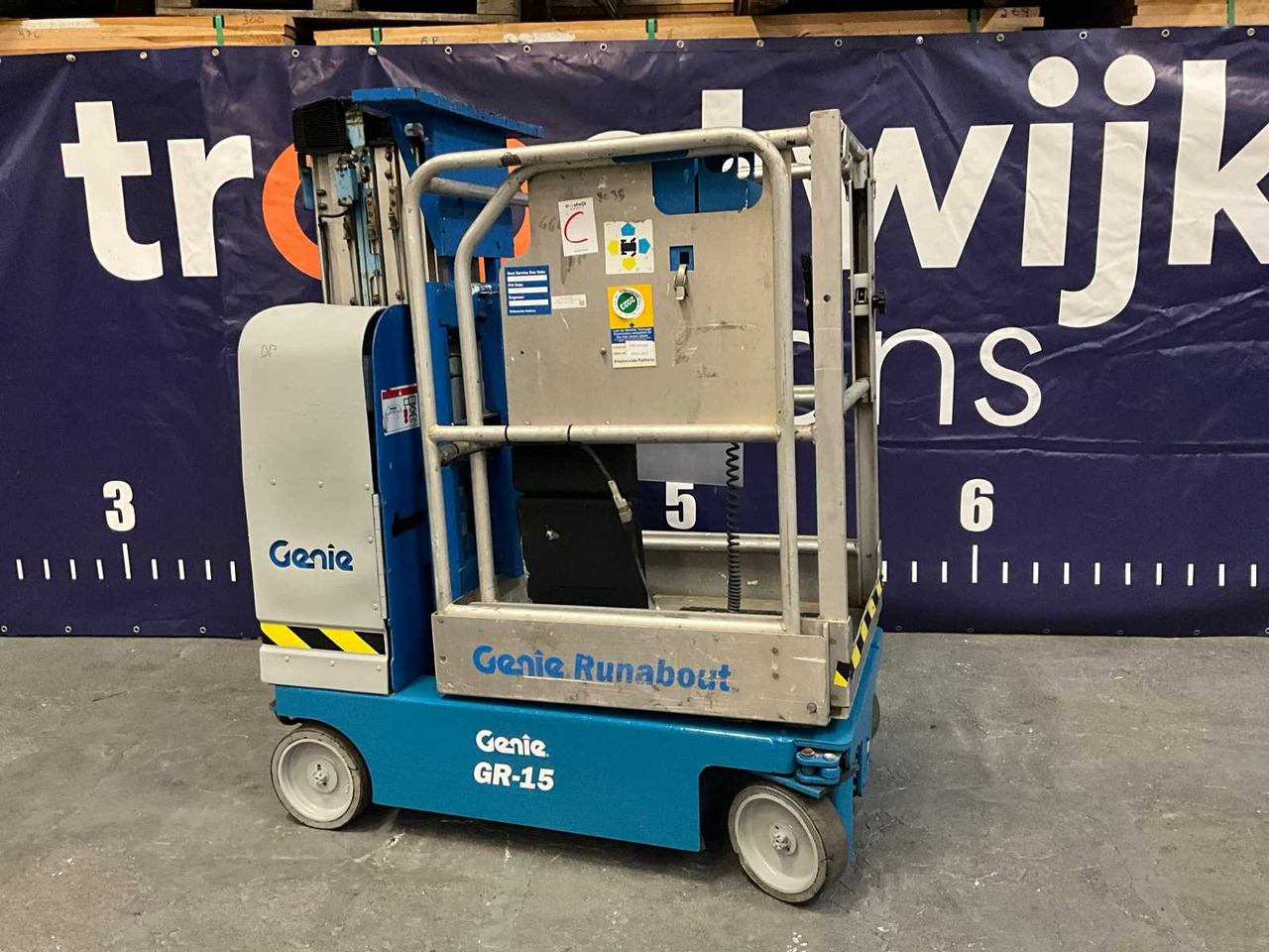 GENIE - GR-15 - AERIAL PLATFORM - 고가작업 플랫폼 : 사진 5 GENIE - GR-15 - AERIAL PLATFORM - 고가작업 플랫폼 : 사진 5