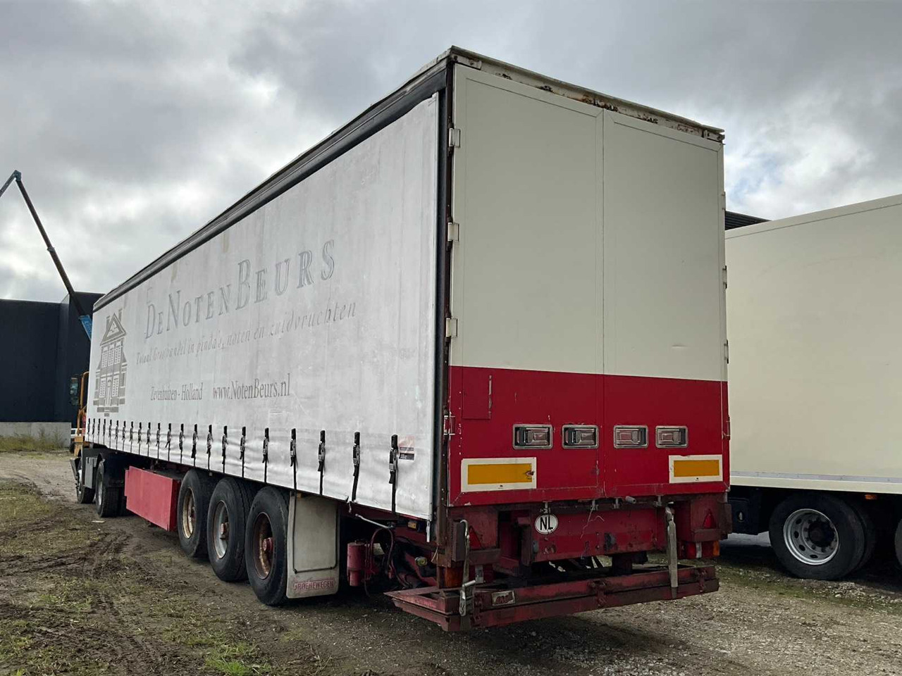 GROENEWEGEN CURTAINSIDER TRAILER - 세미 트레일러 : 사진 2 GROENEWEGEN CURTAINSIDER TRAILER - 세미 트레일러 : 사진 2