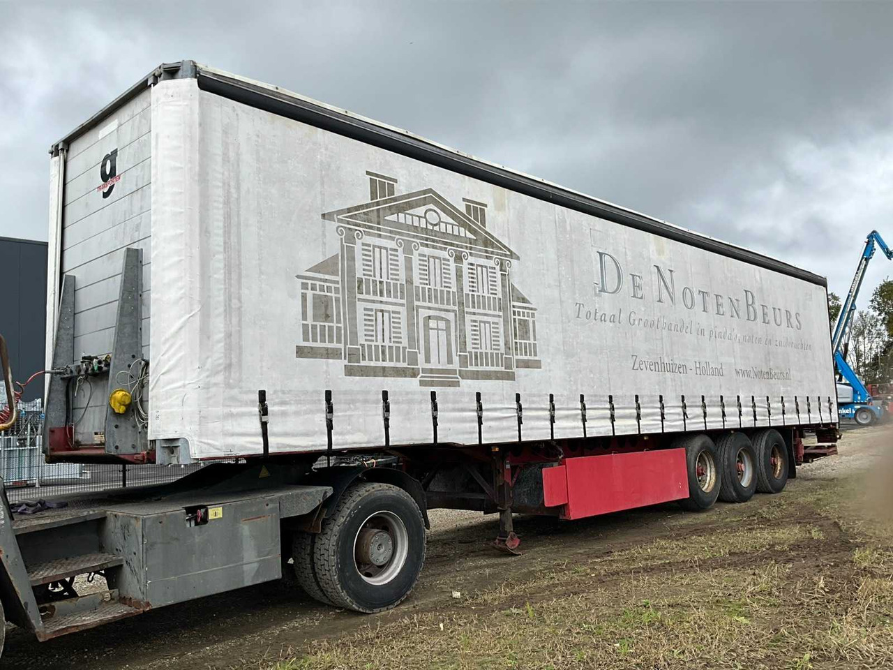 GROENEWEGEN CURTAINSIDER TRAILER - 세미 트레일러 : 사진 1 GROENEWEGEN CURTAINSIDER TRAILER - 세미 트레일러 : 사진 1