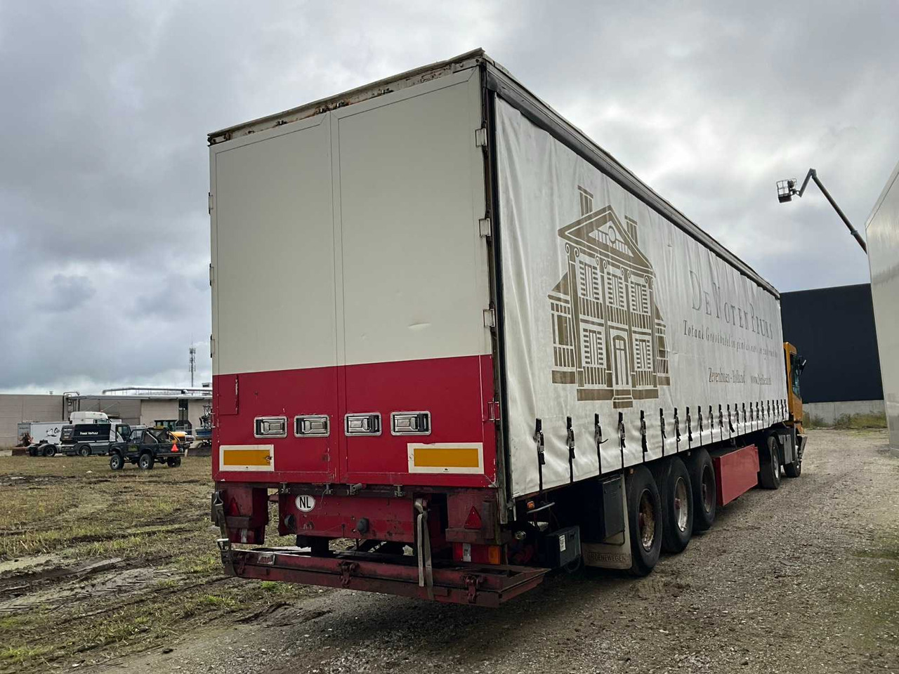 GROENEWEGEN CURTAINSIDER TRAILER - 세미 트레일러 : 사진 4 GROENEWEGEN CURTAINSIDER TRAILER - 세미 트레일러 : 사진 4