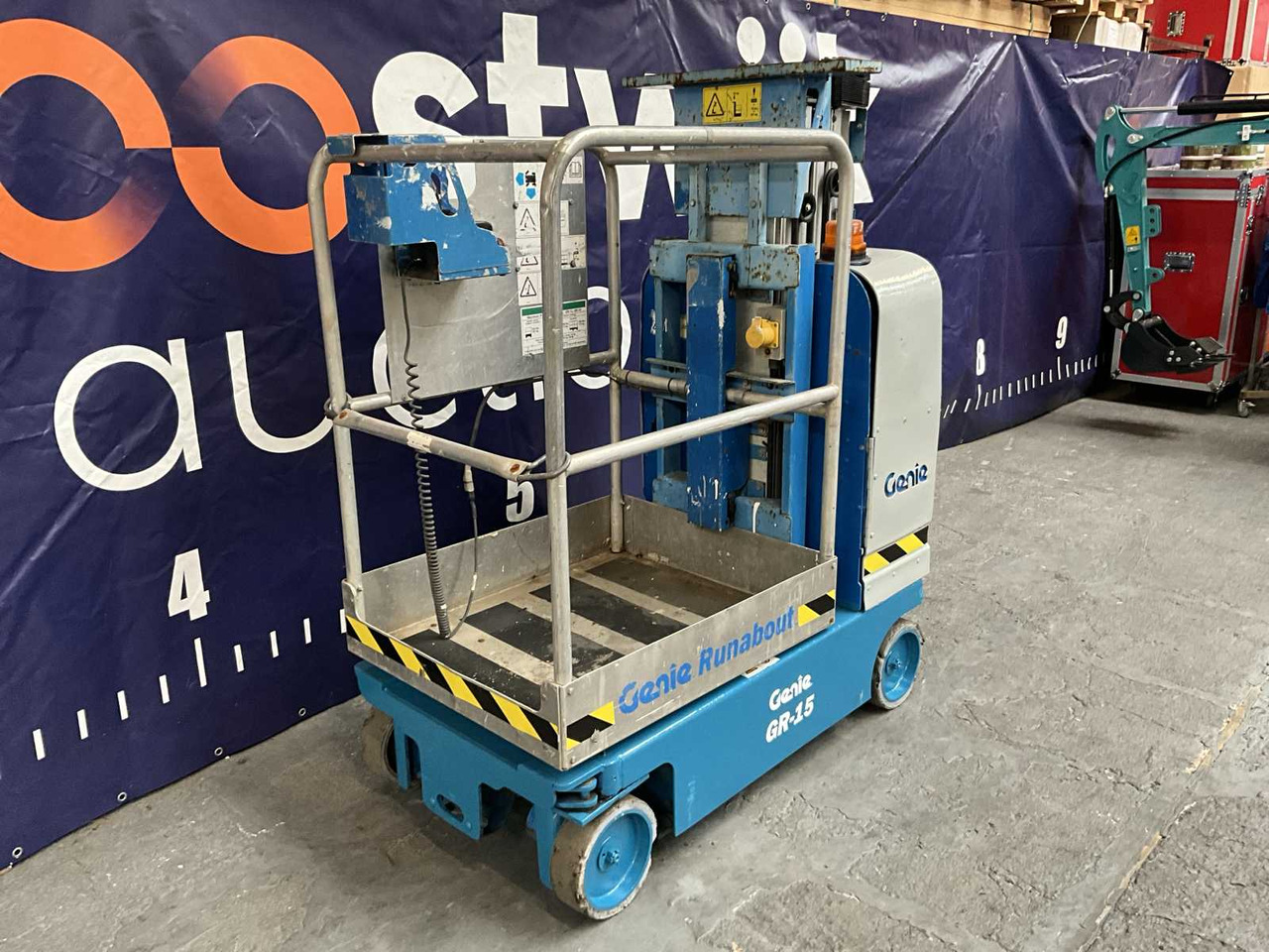 Genie GR-15 - 고가작업 플랫폼 : 사진 4 Genie GR-15 - 고가작업 플랫폼 : 사진 4