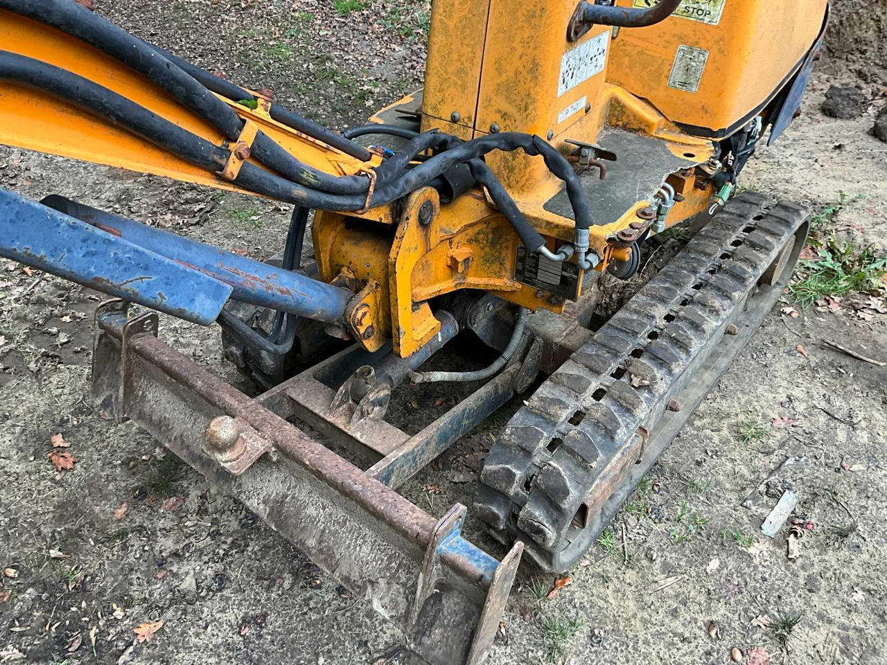 미니 굴삭기 HANIX H15B MINI EXCAVATOR - 1 TON - ADJUSTABLE TRACKS FROM 72CM! : 사진 8