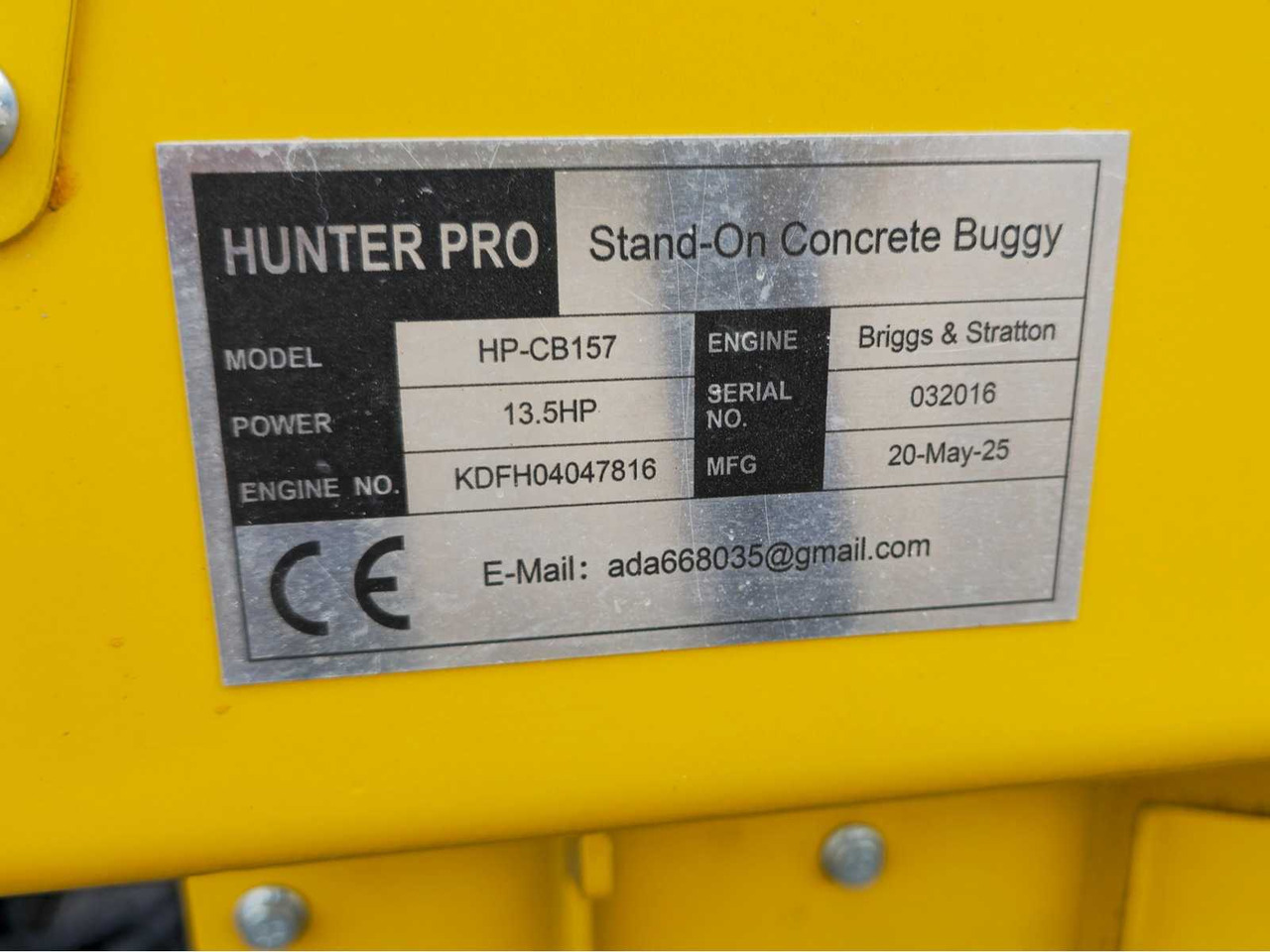 미니 덤프 HUNTER PRO - 2025 - HP-CB157 - DUMPER : 사진 9